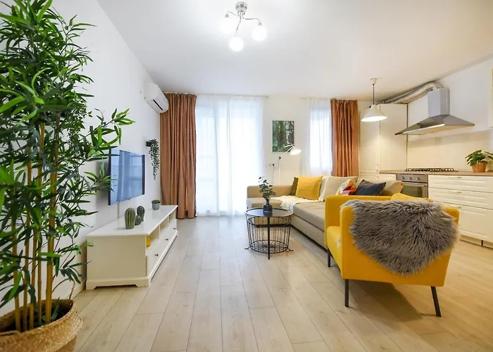 The Comfy Spot - 1 Br-apartment & Parking Included In North Business Area * Bukareszt